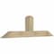 Ekena Millwork Portland Rough Sawn Timber Gable Bracket, Douglas Fir, 72"W x 21"H x 6"D x 6"F, 7/12 Pitch GBW072X21X0606POR00RDF - alternate 5